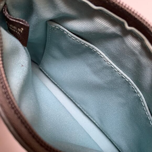 Coach Olive Patent Leather Wristlet - Picture 2 of 5